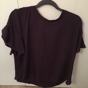 Loft Flutter Sleeve Blouse